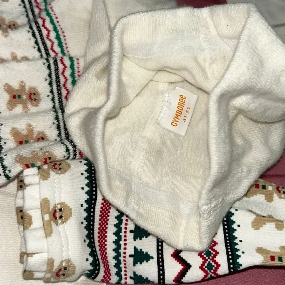Gymboree gingerbread corduroy dress set size 4-5